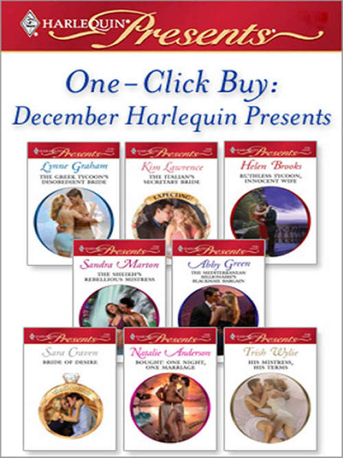 One-Click Buy: December Harlequin Presents