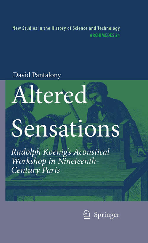 Book cover of Altered Sensations