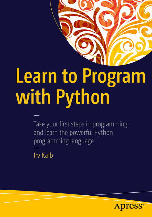 Book cover of Learn to Program with Python