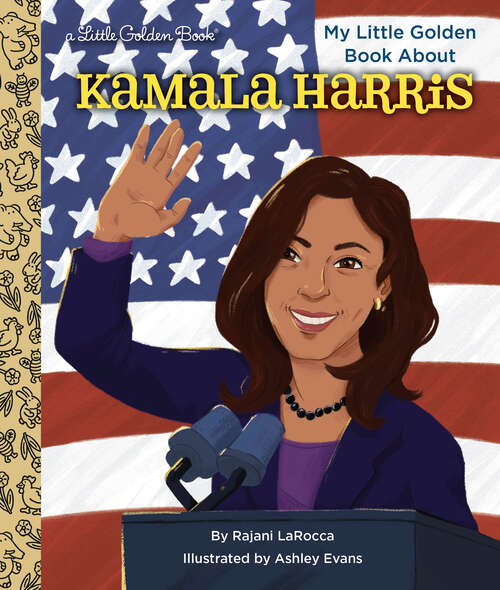 Book cover of My Little Golden Book About Kamala Harris (Little Golden Book)