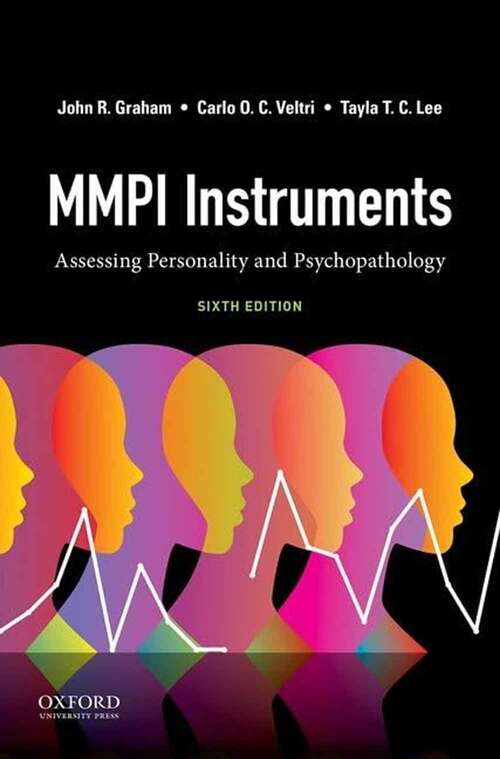Book cover of MMPI Instruments: Assessing Personality and Psychopathology (Sixth Edition)