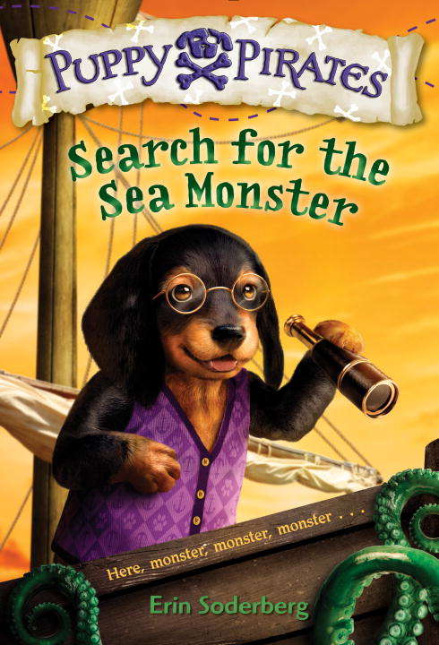 Book cover of Puppy Pirates #5: Search for the Sea Monster