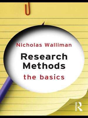 Book cover of Research Methods: The Basics