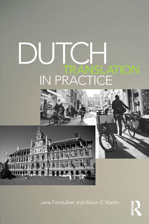 Book cover of Dutch Translation in Practice
