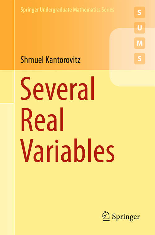 Book cover of Several Real Variables