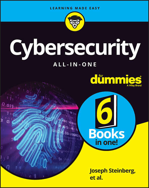 Book cover of Cybersecurity All-in-One For Dummies