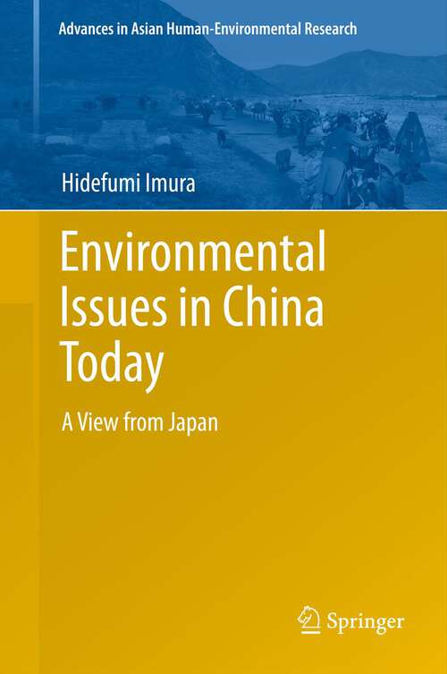 Book cover of Environmental Issues in China Today: A View from Japan