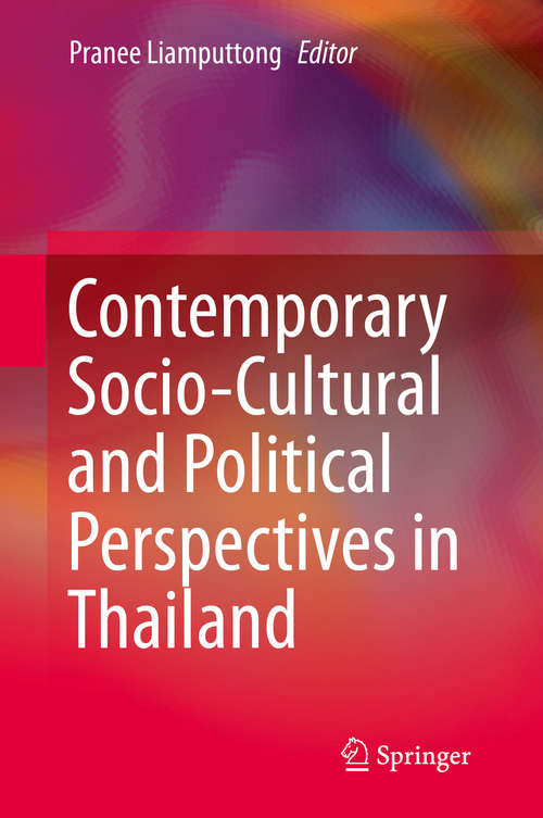 Book cover of Contemporary Socio-Cultural and Political Perspectives in Thailand