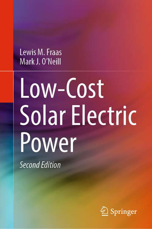Cover image of Low-Cost Solar Electric Power