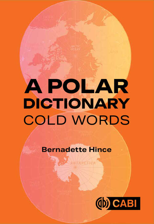 Book cover of A Polar Dictionary: Cold Words