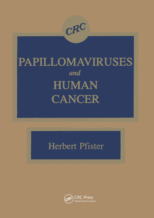 Book cover of Papillomaviruses and Human Cancer