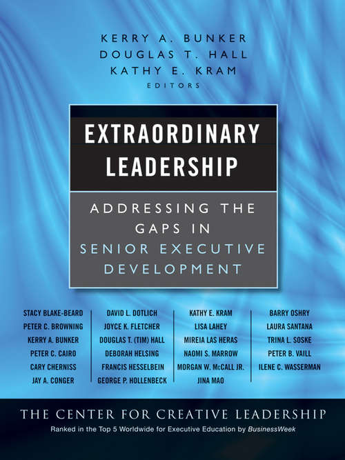 Book cover of Extraordinary Leadership