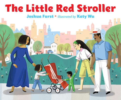 Book cover of The Little Red Stroller