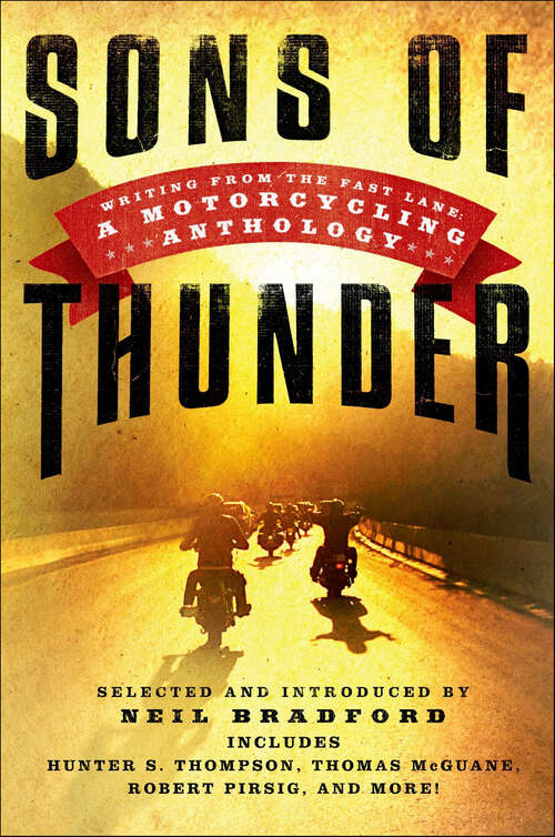 Book cover of Sons of Thunder: Writing from the Fast Lane