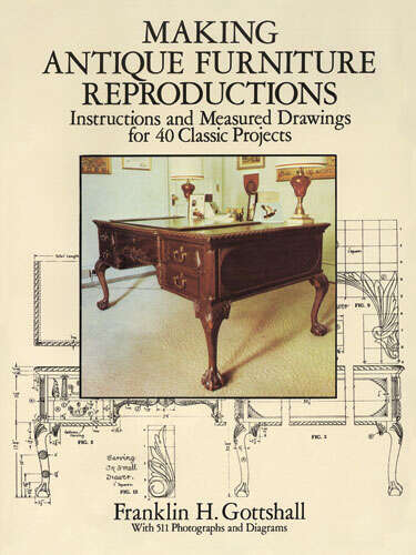 Book cover of Making Antique Furniture Reproductions: Instructions and Measured Drawings for 40 Classic Projects