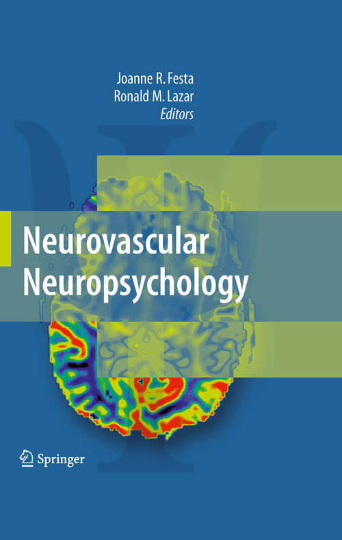 Book cover of Neurovascular Neuropsychology