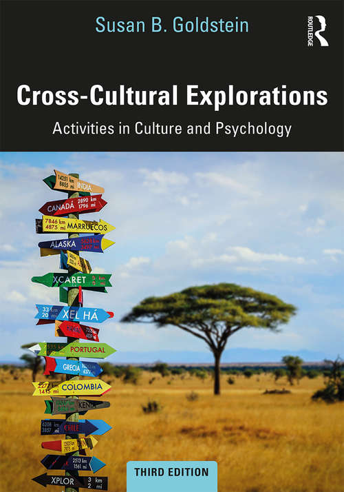 Book cover of Cross-Cultural Explorations: Activities in Culture and Psychology (3)