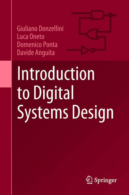 Book cover of Introduction to Digital Systems Design (1st ed. 2019)