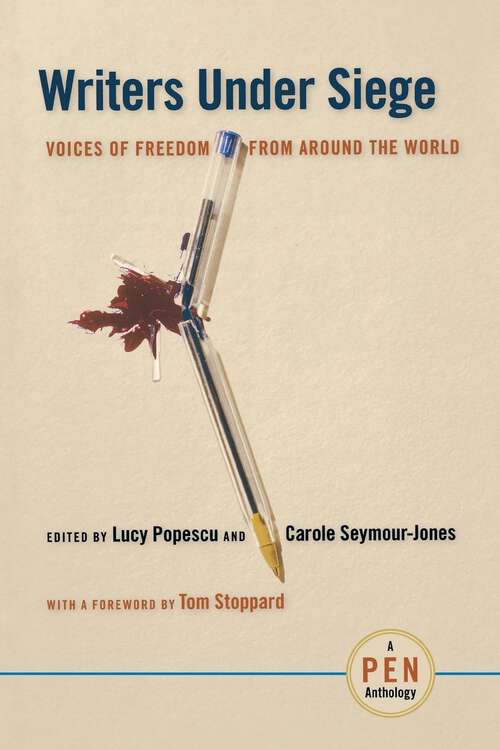 Book cover of Writers Under Siege: Voices of Freedom from Around the World