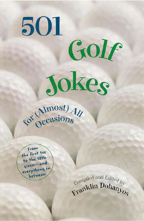 Book cover of 501 Golf Jokes For Almost All  Occassions