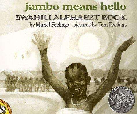 Book cover of Jambo Means Hello: A Swahili Alphabet Book