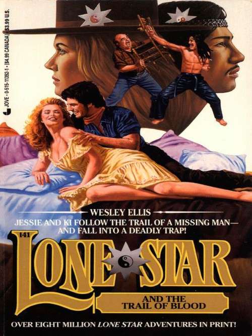 Book cover of Lone Star and the Trail of Blood (Lone Star #141)