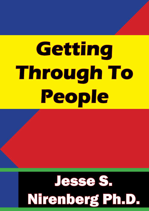 Book cover of Getting Through To People