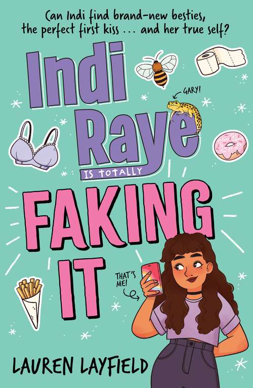 Book cover of Indi Raye is Totally Faking It