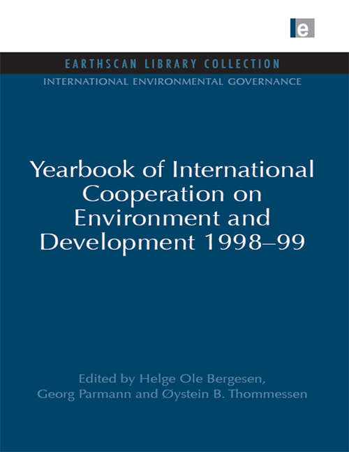 Book cover of Year Book of International Co-operation on Environment and Development (International Environmental Governance Set)