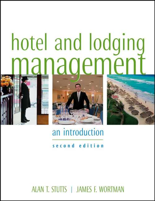 Book cover of Hotel And Lodging Management: An Introduction