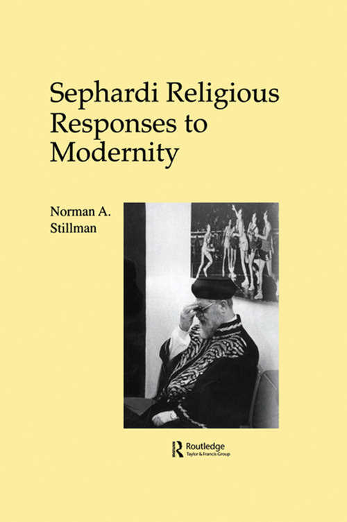 Book cover of Sephardi Religious Responses/M