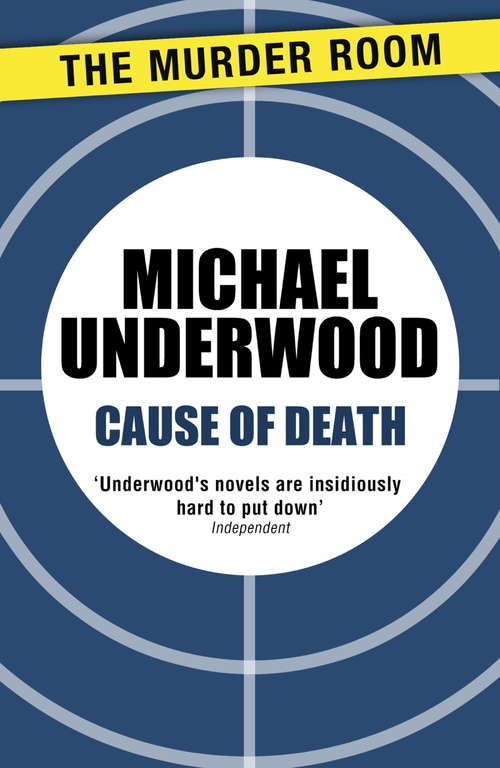 Book cover of Cause of Death (Simon Manton)