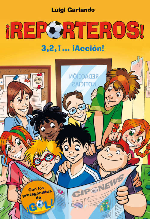 Book cover of 3, 2, 1... ¡Acción! (¡Reporteros!: Volumen 1)