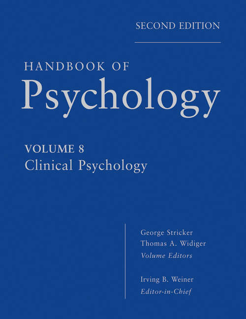 Handbook of Psychology, Clinical Psychology