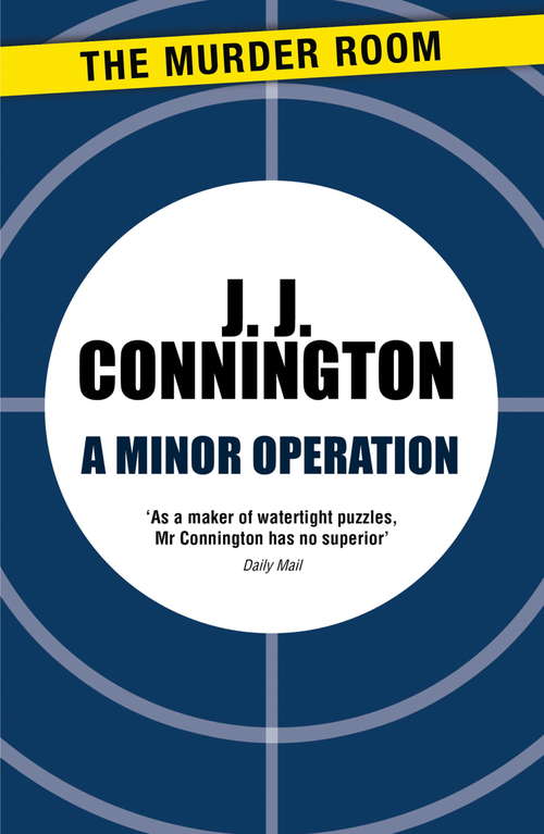 Book cover of A Minor Operation