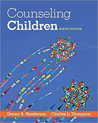 Book cover of Counseling Children (Ninth Edition)