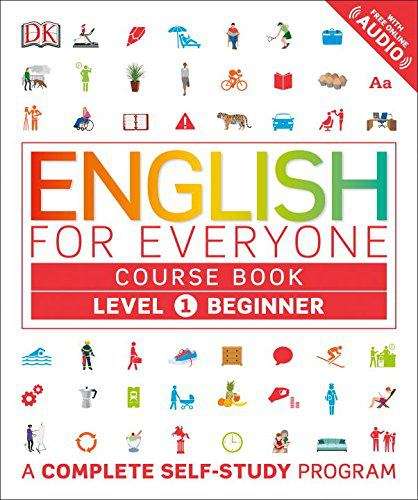 Book cover of English For Everyone: Level 1: Beginner, Course Book