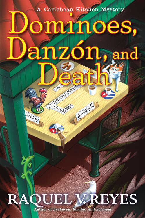 Book cover of Dominoes, Danzón, and Death (A Caribbean Kitchen Mystery #4)