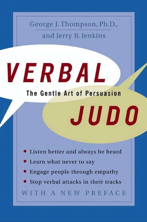 Book cover of Verbal Judo