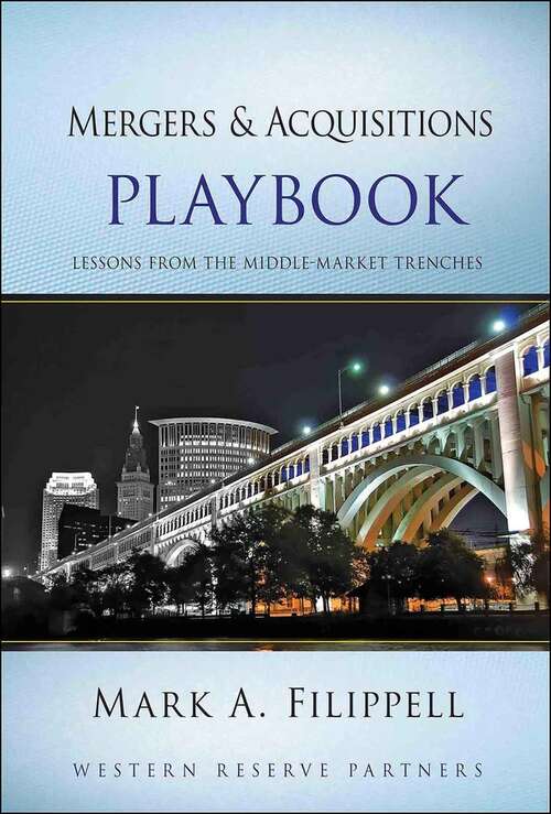 Book cover of Mergers and Acquisitions Playbook