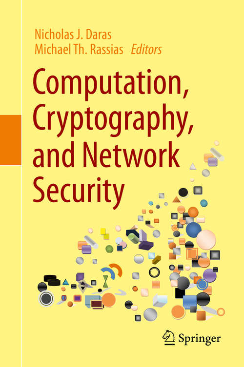 Book cover of Computation, Cryptography, and Network Security