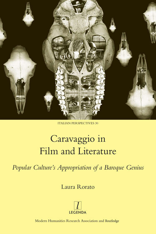 Book cover of Caravaggio in Film and Literature: Popular Culture's Appropriation of a Baroque Genius