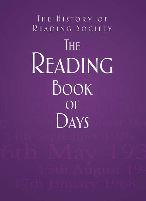 Book cover of The Reading Book of Days (Book of Days)