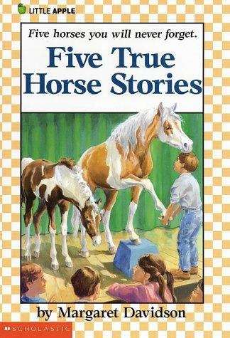 Book cover of Five True Horse Stories