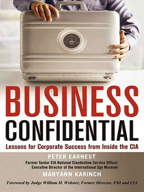 Book cover of Business Confidential