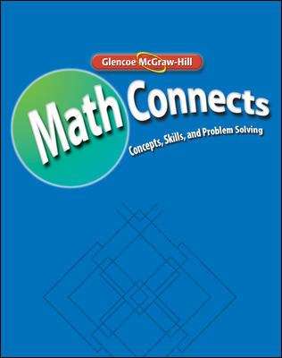 Book cover of Math Connects, Course 2: Study Guide and Intervention and Practice Workbook