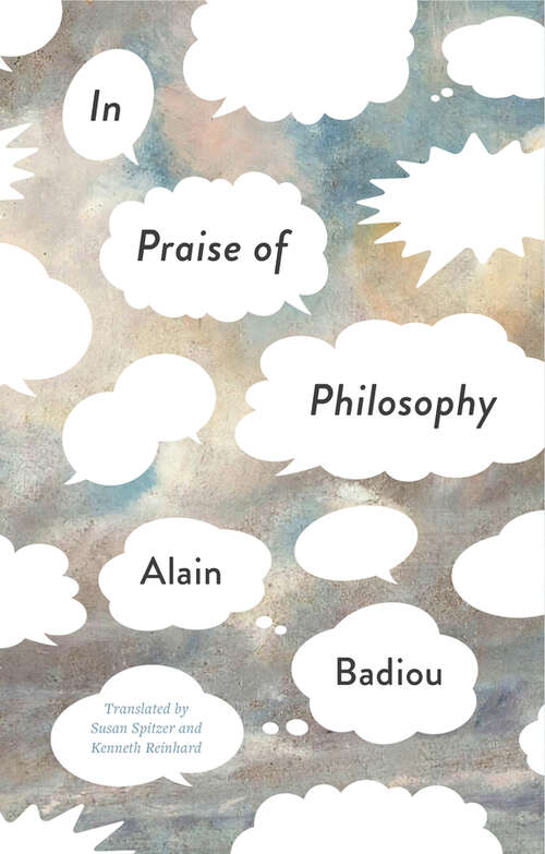 Book cover of In Praise of Philosophy