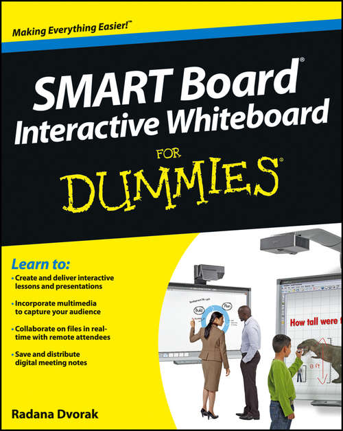 Book cover of SMART Board Interactive Whiteboard For Dummies