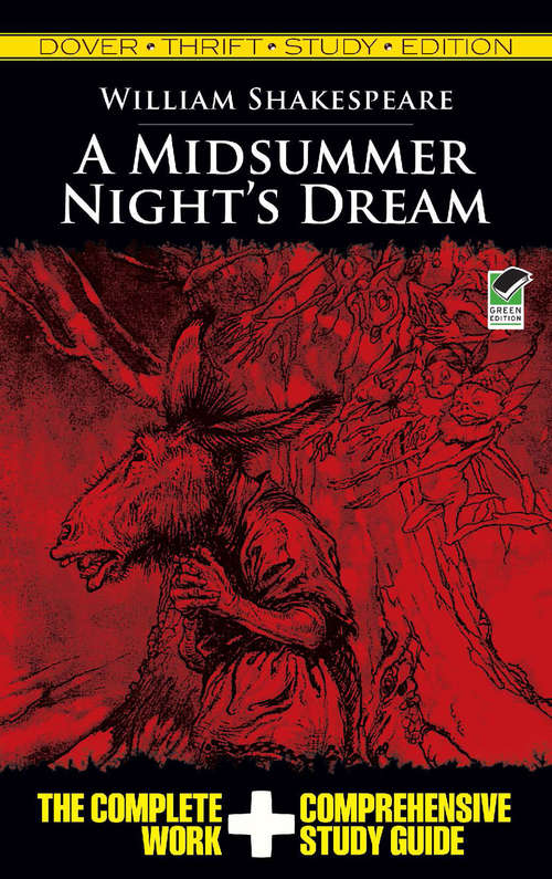 Book cover of A Midsummer Night's Dream Thrift Study Edition