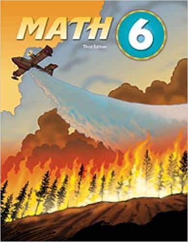 Book cover of Math 6 (Third Edition)